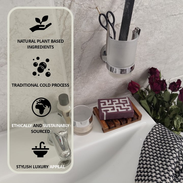 Lamontaine (Lavendar) - Maze Pattern Soap