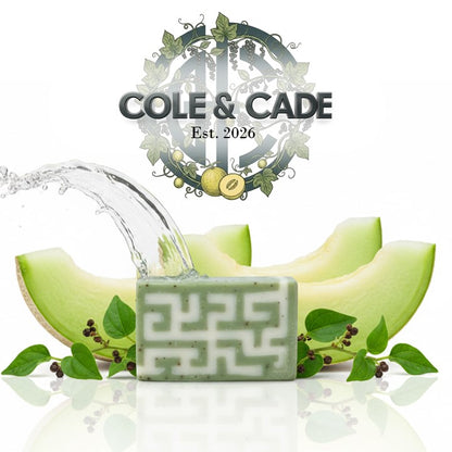 Melon and Pepper - Maze Pattern Soap