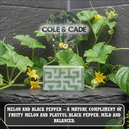 Melon and Pepper - Maze Pattern Soap